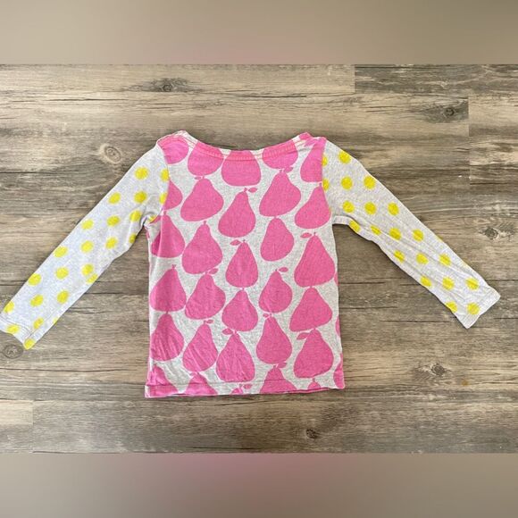 Mini Boden Size 2-3T Pear Long Sleeve Top - Picture 5 of 6